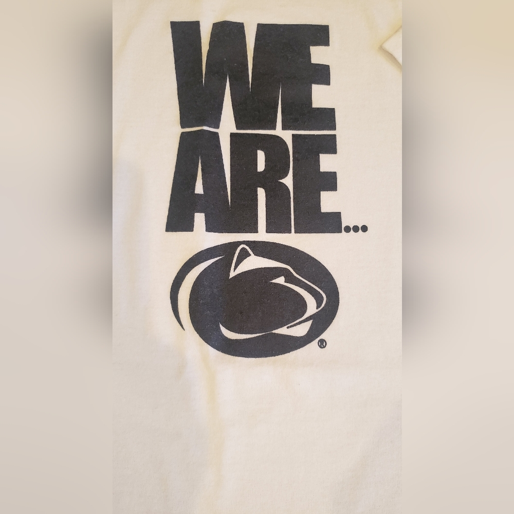 Penn State University "We Are" Tee Shirt - XL (EUC)
